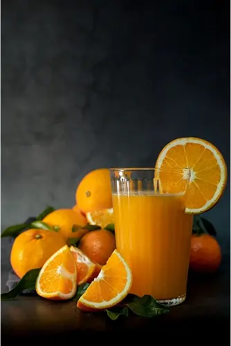 orange juice
